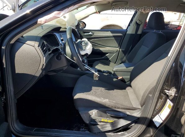 3VWC57BU3KM272840 2019 VOLKSWAGEN JETTA Black Front interior view
