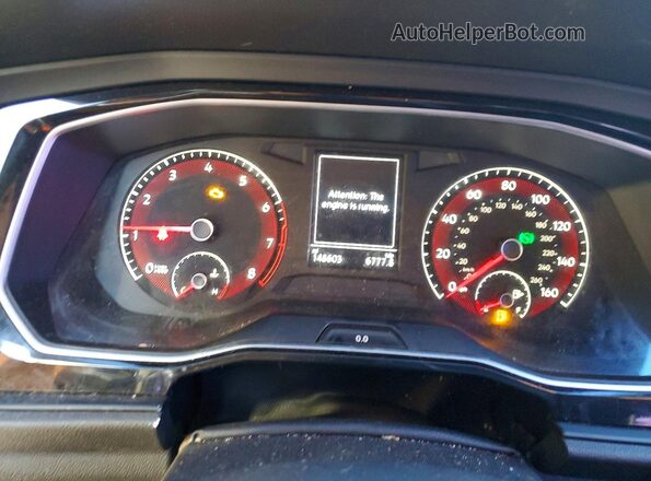 3VWC57BU4KM139570 2019 VOLKSWAGEN JETTA Gray Vista del cuadro de instrumentos