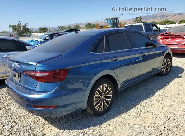 3VWC57BU4MM049872 2021 VOLKSWAGEN JETTA Синий Задняя правая четверть