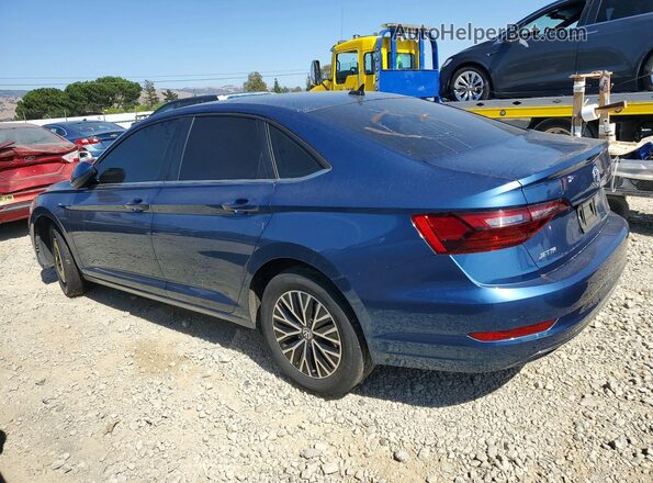 3VWC57BU4MM049872 2021 VOLKSWAGEN JETTA Синий Задняя левая четверть
