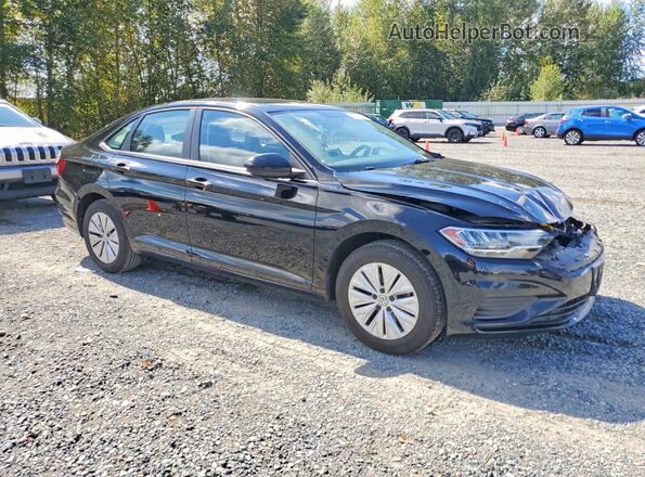 3VWC57BU6KM033525 2019 VOLKSWAGEN JETTA Black Przód prawy