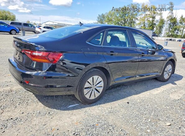 3VWC57BU6KM033525 2019 VOLKSWAGEN JETTA Black Tył prawy