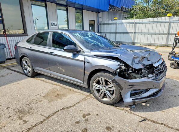 3VWC57BU6KM103329 2019 VOLKSWAGEN JETTA Gray Передня права чверть