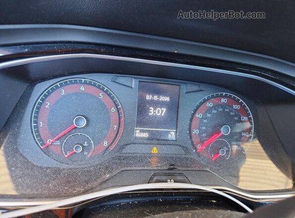 3VWC57BU6KM215161 2019 VOLKSWAGEN JETTA Black Vista del cuadro de instrumentos