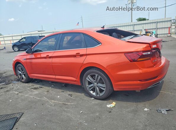3VWC57BU7KM163927 2019 VOLKSWAGEN JETTA Оранжевый Задняя левая четверть