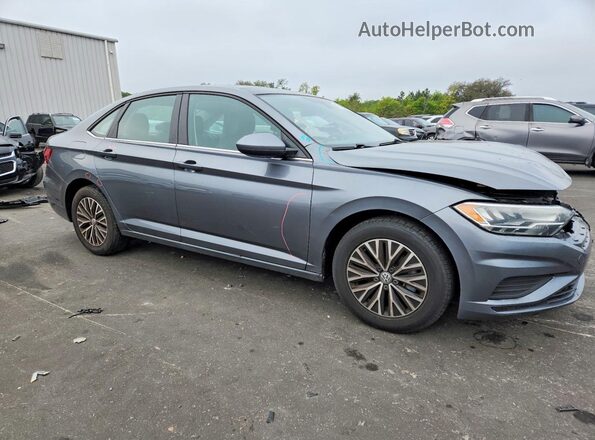 3VWC57BU8KM102201 2019 VOLKSWAGEN JETTA Серый Передняя правая четверть
