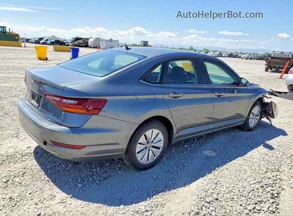 3VWC57BU8KM154136 2019 VOLKSWAGEN JETTA Gray Задня права чверть