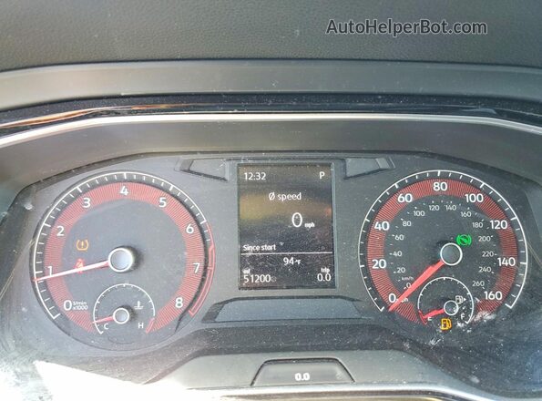 3VWC57BU8KM154136 2019 VOLKSWAGEN JETTA Gray Вид щитка приладів