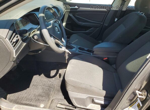 3VWC57BU8KM154136 2019 VOLKSWAGEN JETTA Gray Вид салону спереду
