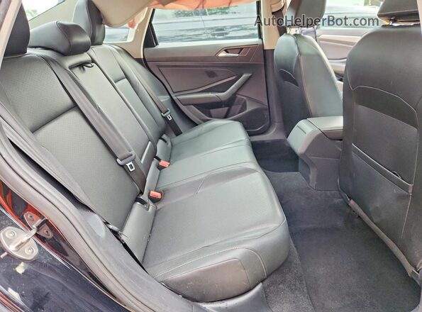 3VWC57BU9KM098739 2019 VOLKSWAGEN JETTA Black Հետևի նստատեղերի տեսք