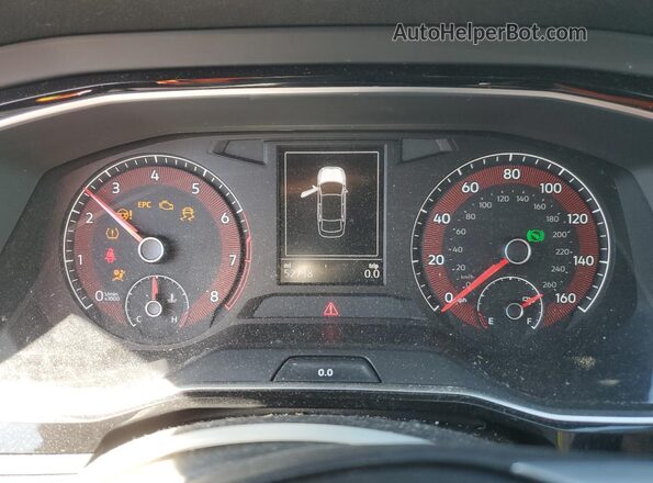 3VWC57BUXMM031344 2021 VOLKSWAGEN JETTA Серый Вид щитка приборов