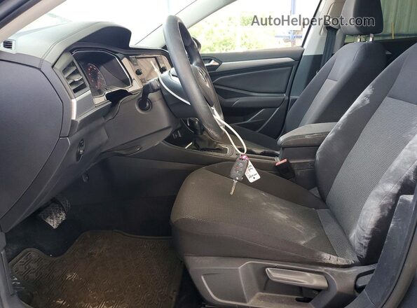 3VWCB7BU3KM240950 2019 VOLKSWAGEN JETTA Серый Вид салона спереди
