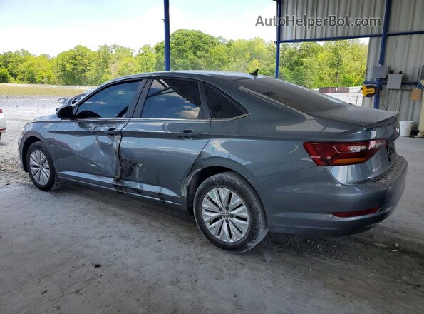 3VWCB7BU3KM240950 2019 VOLKSWAGEN JETTA Серый Задняя левая четверть