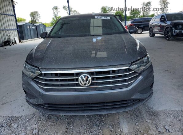 3VWCB7BU3KM240950 2019 VOLKSWAGEN JETTA Серый Вид спереди