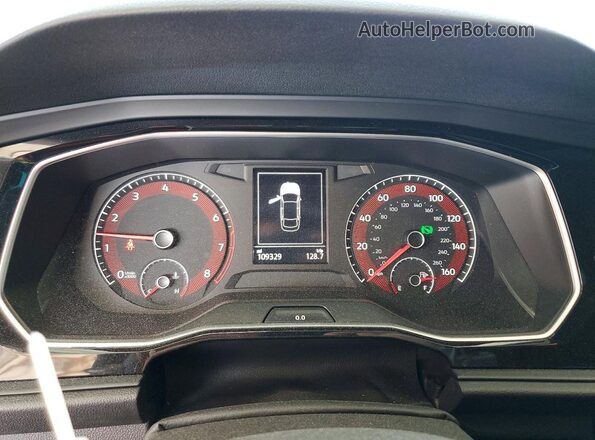 3VWCB7BU3KM240950 2019 VOLKSWAGEN JETTA Серый Вид щитка приборов