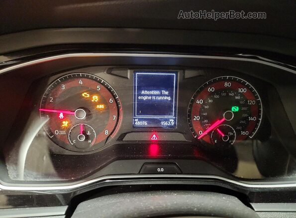 3VWCB7BU3LM069117 2020 VOLKSWAGEN JETTA Black Սարքավորումների վահանակի տեսք