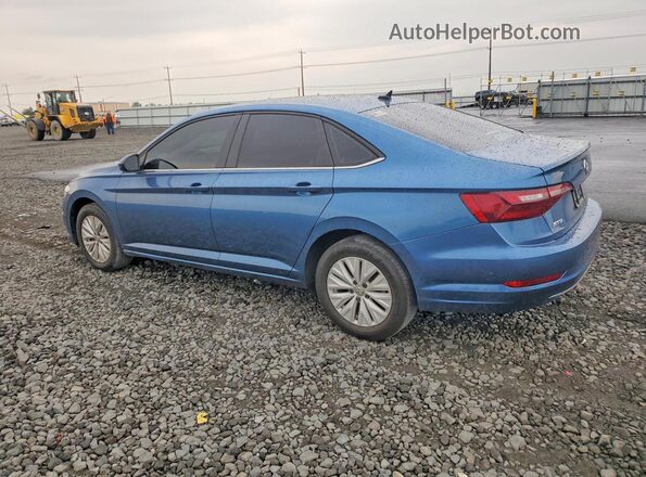 3VWCB7BU8LM072935 2020 VOLKSWAGEN JETTA Blue Задня ліва чверть