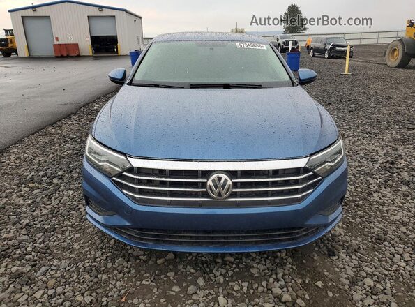 3VWCB7BU8LM072935 2020 VOLKSWAGEN JETTA Blue Вид спереду