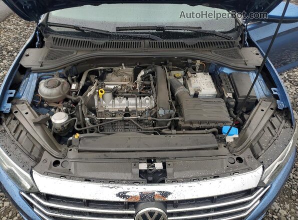 3VWCB7BU8LM072935 2020 VOLKSWAGEN JETTA Blue Вид задньої частини салону
