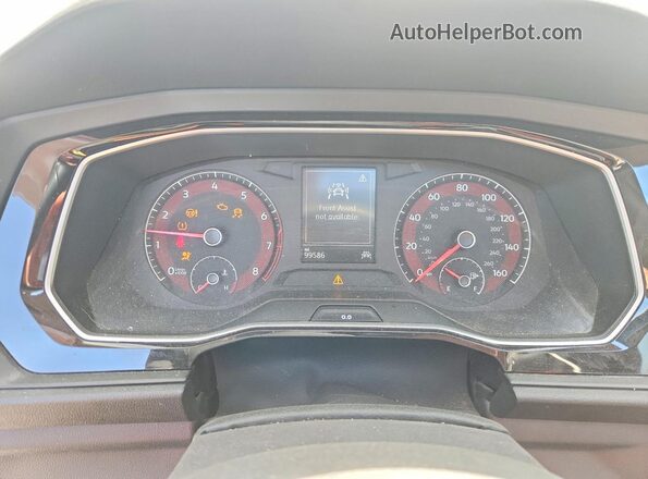 3VWCB7BU9LM028250 2020 VOLKSWAGEN JETTA Серебряный Вид щитка приборов