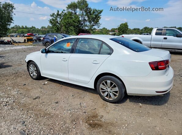 3VWD67AJ2GM338228 2016 VOLKSWAGEN JETTA Белый Задняя левая четверть