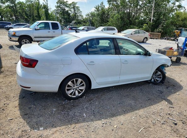 3VWD67AJ2GM338228 2016 VOLKSWAGEN JETTA Белый Задняя правая четверть