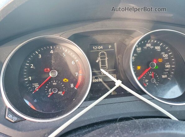 3VWDB7AJ5HM231574 2017 VOLKSWAGEN JETTA White Vista del cuadro de instrumentos