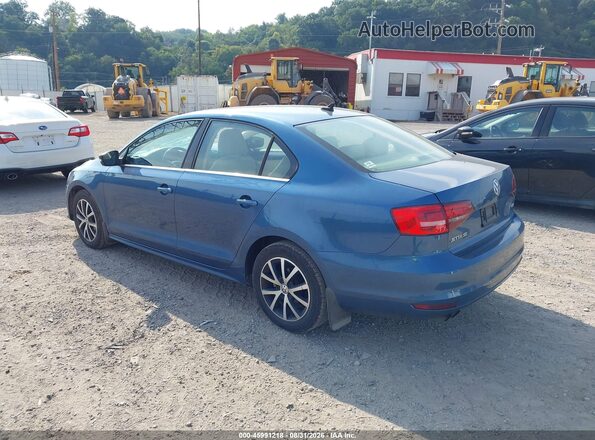 3VWDB7AJ9HM245865 2017 VOLKSWAGEN JETTA Blue Rear left