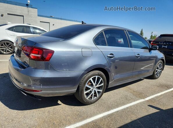 3VWDB7AJ9HM366461 2017 VOLKSWAGEN JETTA Gray Задня права чверть