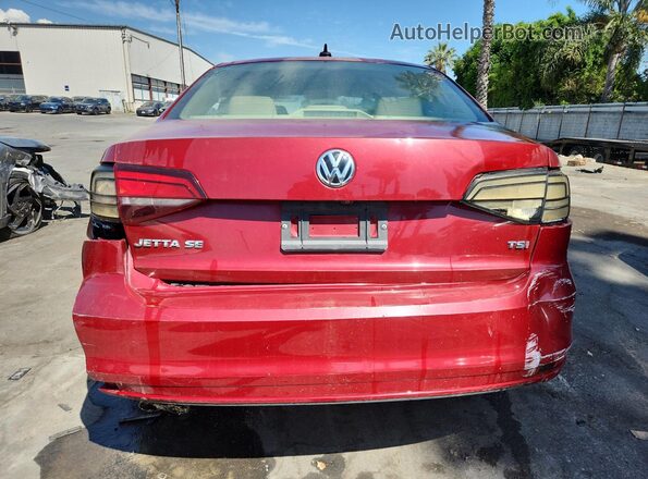3VWDB7AJ9HM403072 2017 VOLKSWAGEN JETTA Red 