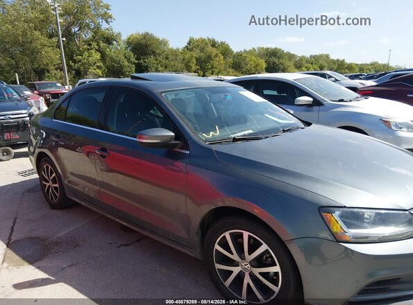 3VWDB7AJXHM273075 2017 VOLKSWAGEN JETTA Blue Widok wnętrza z tyłu