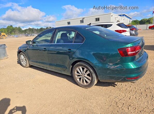 3VWDB7AJXHM328611 2017 VOLKSWAGEN JETTA Green Задня ліва чверть