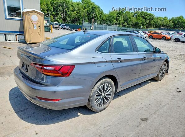 3VWE57BU1KM102274 2019 VOLKSWAGEN JETTA Gray Trasero derecho