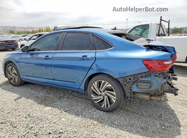 3VWE57BU3LM084684 2020 VOLKSWAGEN JETTA Blue Tył lewy