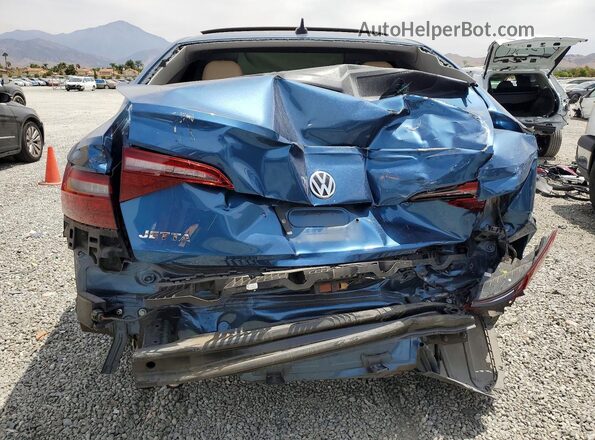 3VWE57BU3LM084684 2020 VOLKSWAGEN JETTA Blue Widok z tyłu