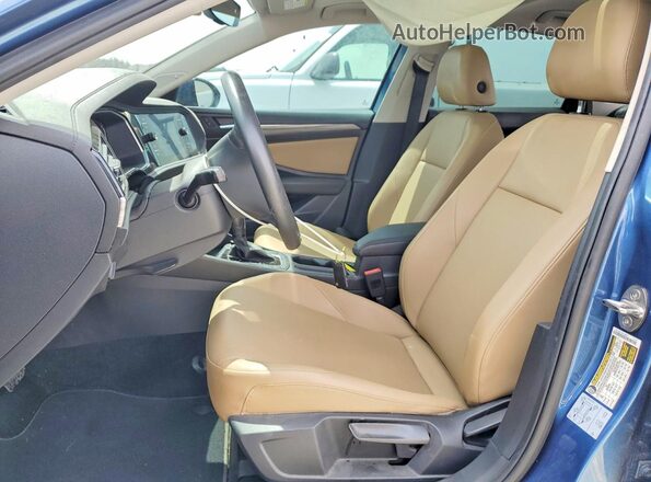3VWE57BU3LM084684 2020 VOLKSWAGEN JETTA Blue Widok wnętrza z przodu