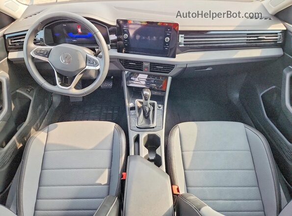 3VWEX7BUXSM033157 2025 VOLKSWAGEN JETTA Gray Dashboard view