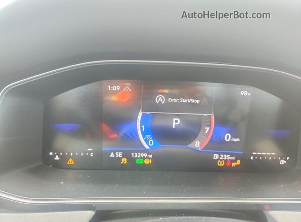 3VWEX7BUXSM033157 2025 VOLKSWAGEN JETTA Gray Instrument cluster view