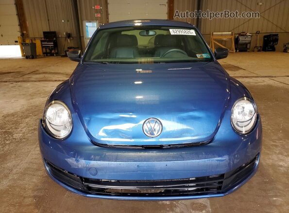 3VWF17AT3GM606180 2016 VOLKSWAGEN BEETLE Blue Вид спереду