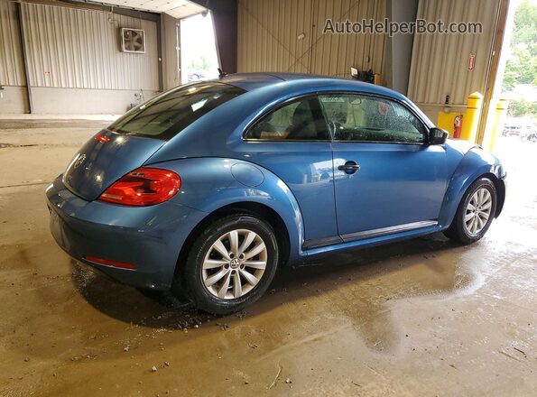 3VWF17AT3GM606180 2016 VOLKSWAGEN BEETLE Blue Задня права чверть