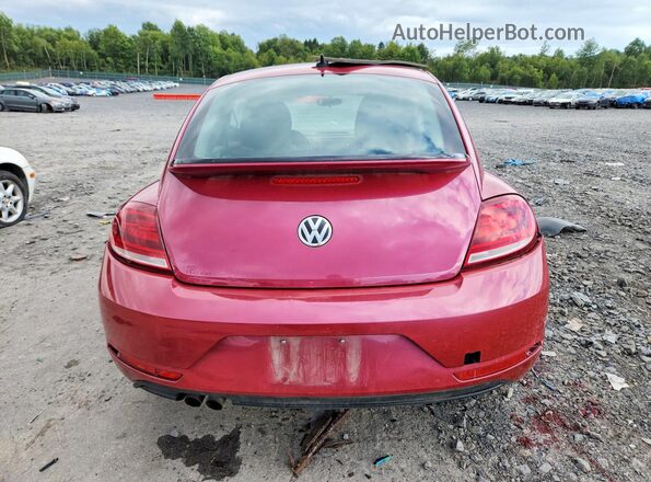 3VWF17AT7HM604434 2017 VOLKSWAGEN BEETLE Pink Rear view