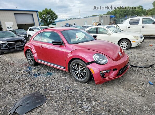 3VWF17AT7HM604434 2017 VOLKSWAGEN BEETLE Pink Front right