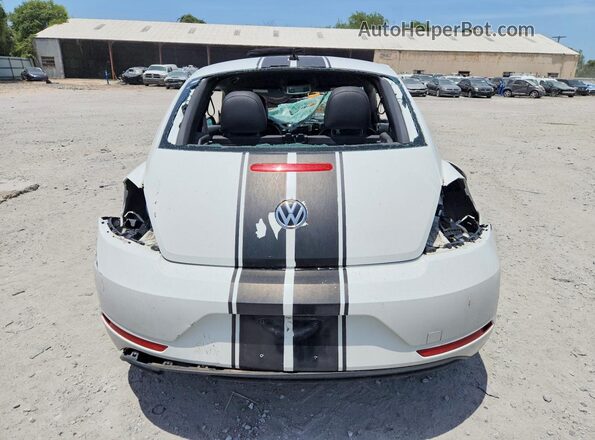 3VWF17AT8HM628189 2017 VOLKSWAGEN BEETLE White Вид ззаду