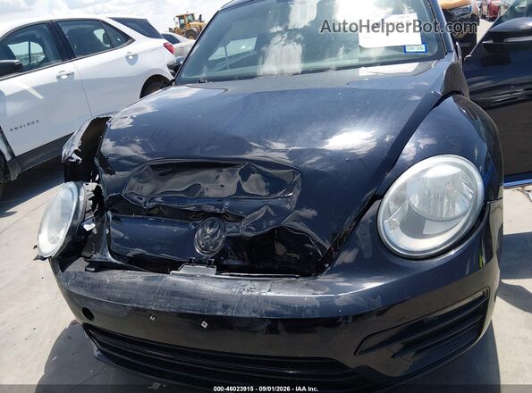 3VWFD7AT1KM708593 2019 VOLKSWAGEN BEETLE Black Widok z przodu