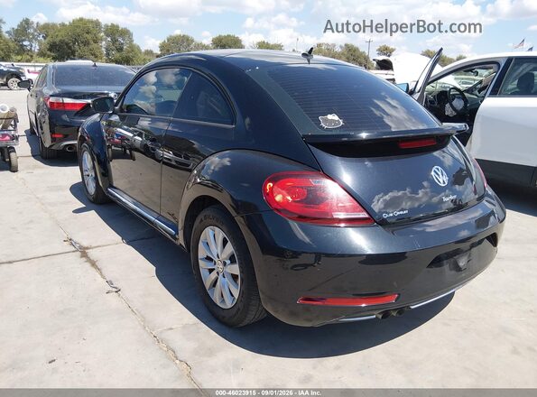 3VWFD7AT1KM708593 2019 VOLKSWAGEN BEETLE Black Tył lewy