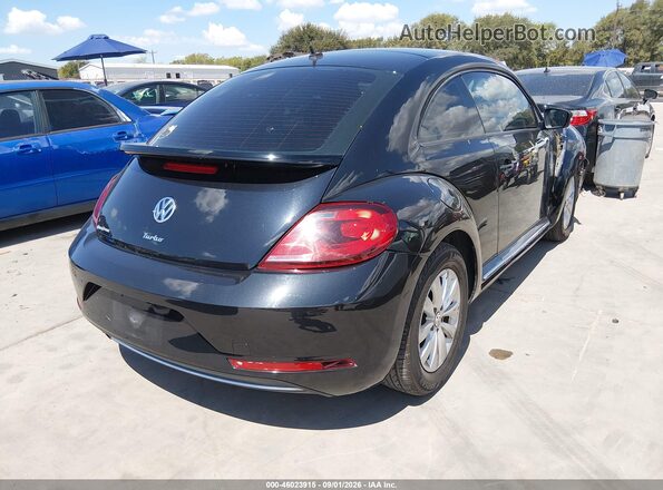 3VWFD7AT1KM708593 2019 VOLKSWAGEN BEETLE Black Tył prawy