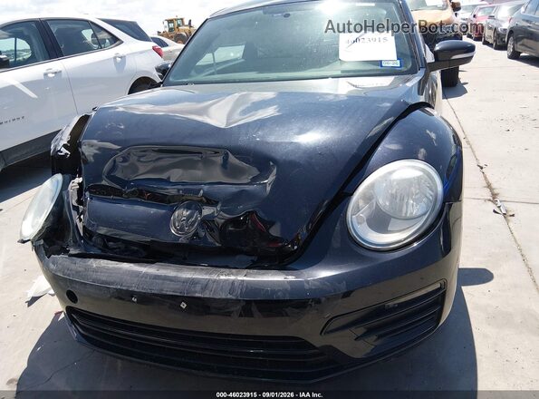 3VWFD7AT1KM708593 2019 VOLKSWAGEN BEETLE Black Widok zestawu wskaźników