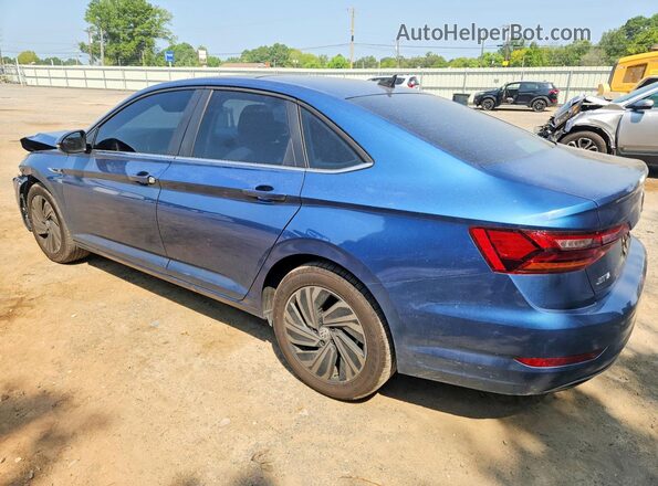 3VWG57BU5KM032805 2019 VOLKSWAGEN JETTA Синий Задняя левая четверть