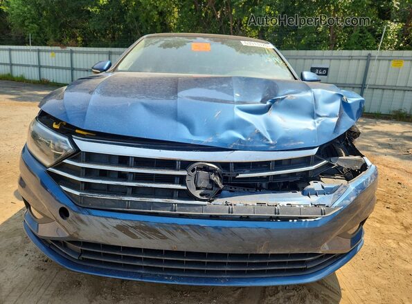 3VWG57BU5KM032805 2019 VOLKSWAGEN JETTA Синий Вид спереди