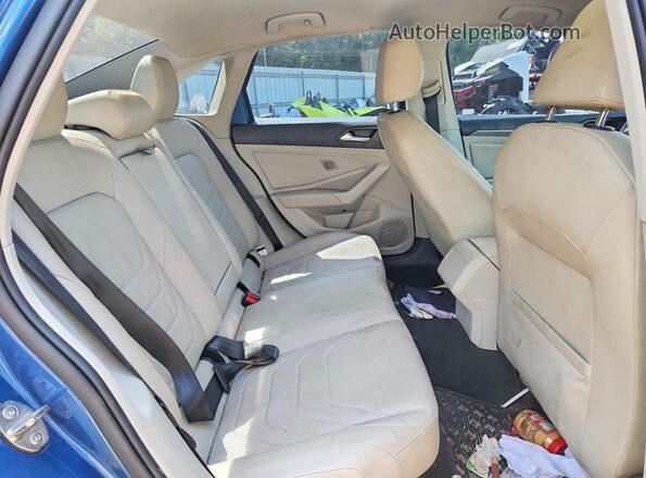 3VWG57BU5KM032805 2019 VOLKSWAGEN JETTA Синий Вид задних сидений